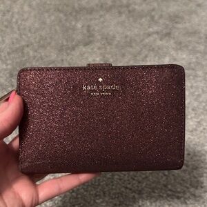Kate Spade Sparkling Burgundy Wallet
